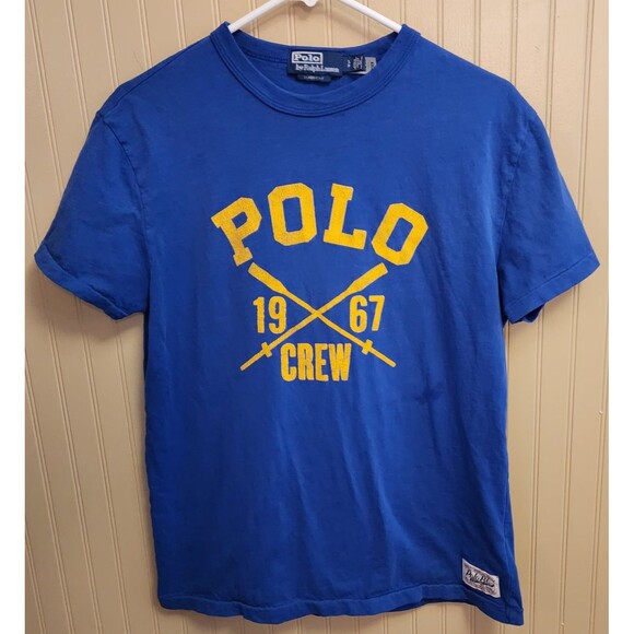 Ralph Lauren Other - Polo Ralph Lauren "Polo 1967 Crew Rowing Oars" Logo Men T Shirt Blue Size S